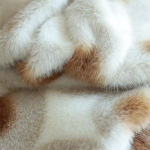 欧雕绒 Faux Mink Fleece